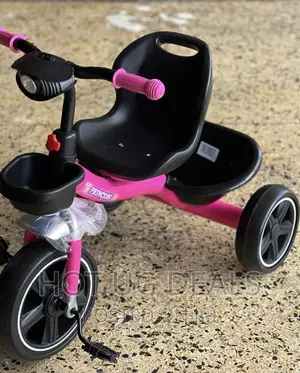 Photo - Kids Tricycle for 3-6 Years for Children Cycling -, Black