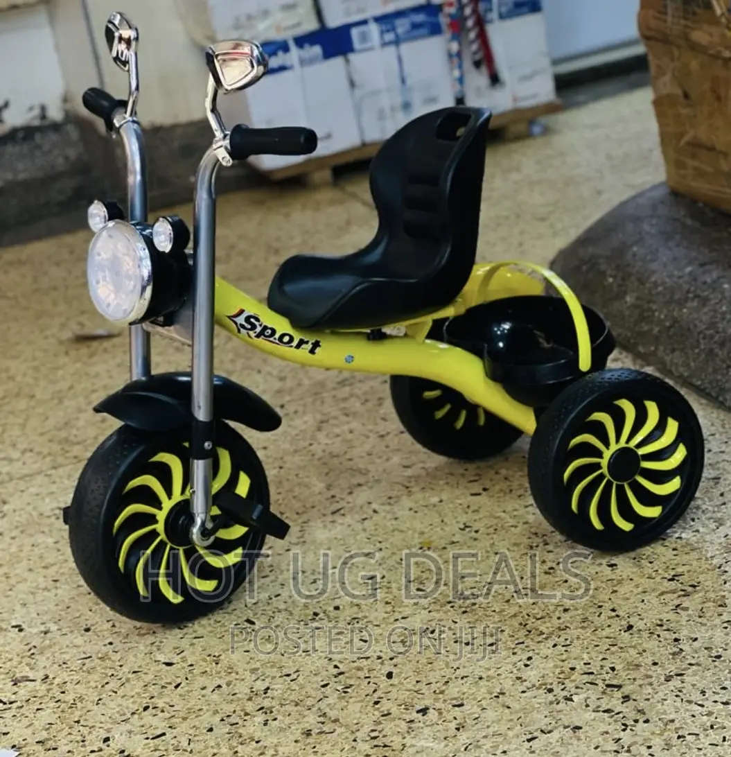 Kids Tricycle For 2 - 4 Years For Children Cycling - Black