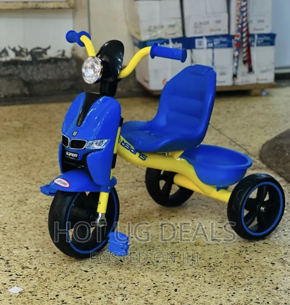 Kids Tricycle For Children Cycling - Red, Black