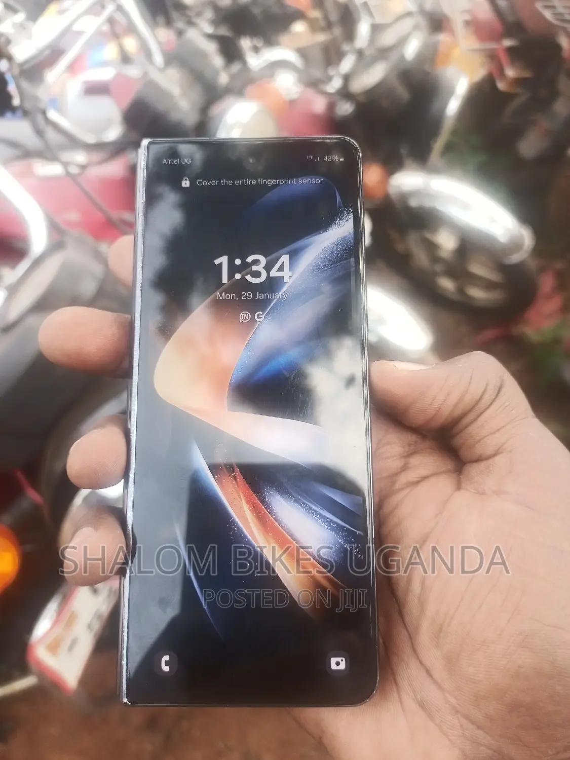 New Samsung Galaxy Z Fold4 512 GB Silver