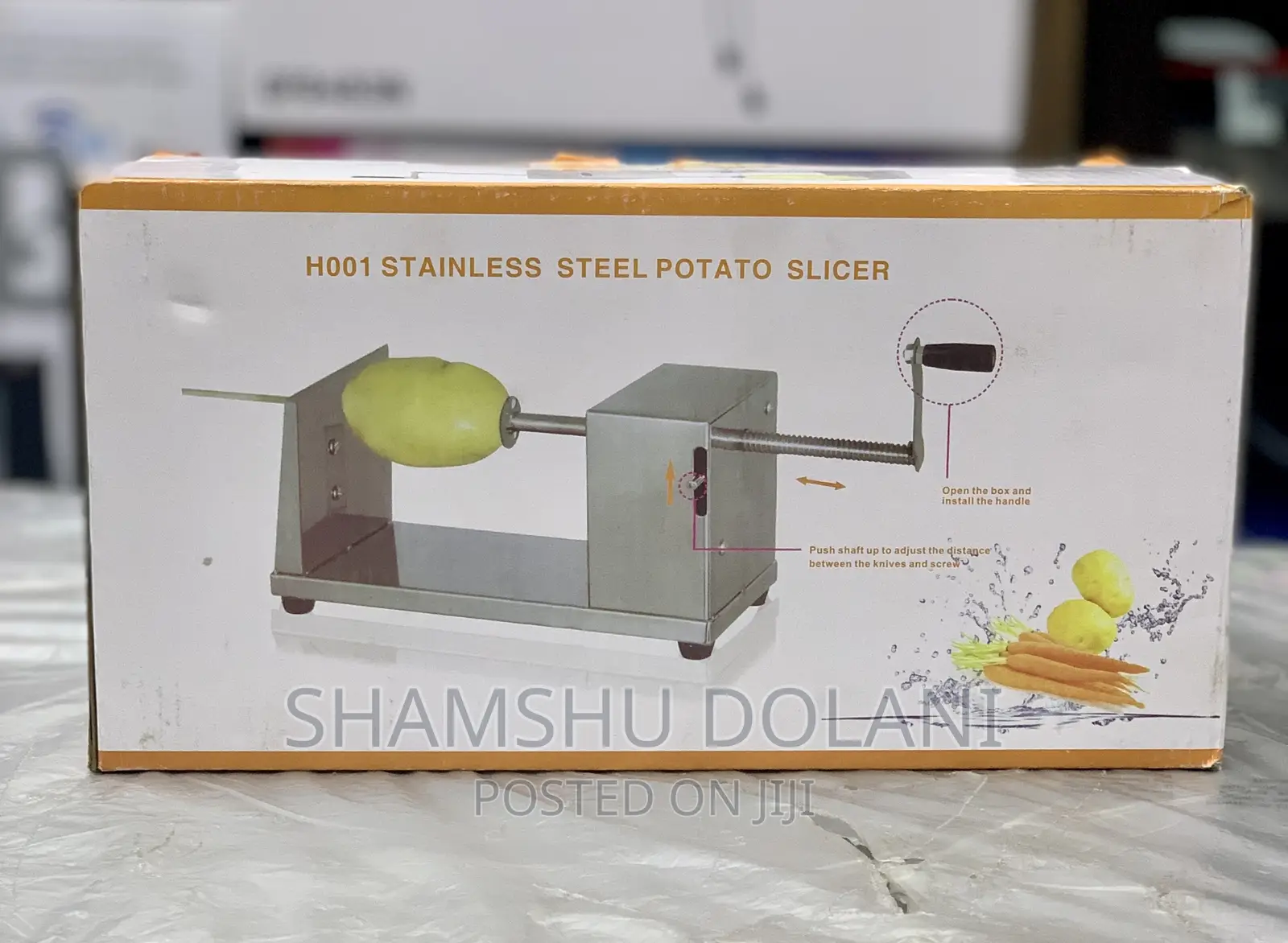Stainless Steel Potato Slicer