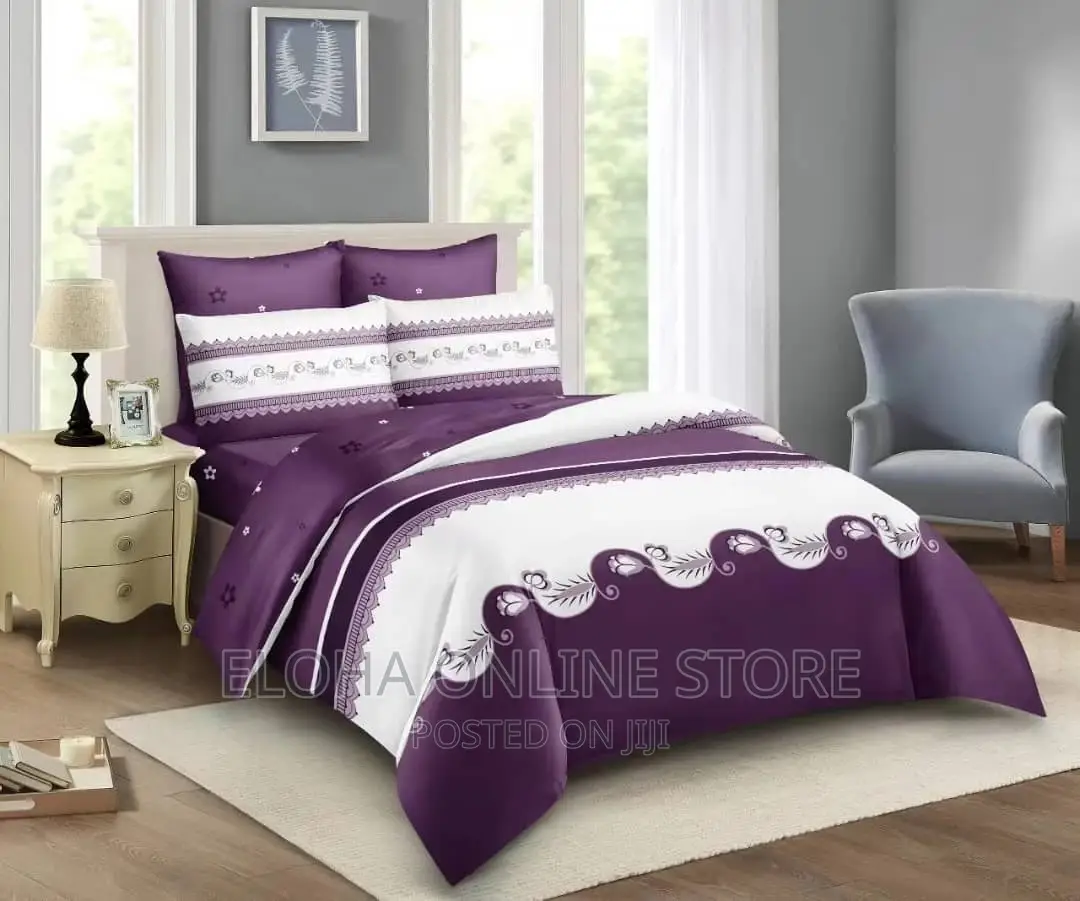High Quality 5 by 6 Duvets With One Bedsheet ,2 Pillow Cases