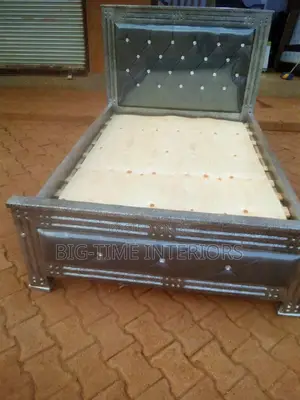 4*6 Leather Bed-Gray