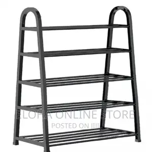 5 Tier U- Shaped Shoe Rack