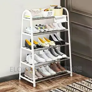 5 Tier U- Shaped Shoe Rack