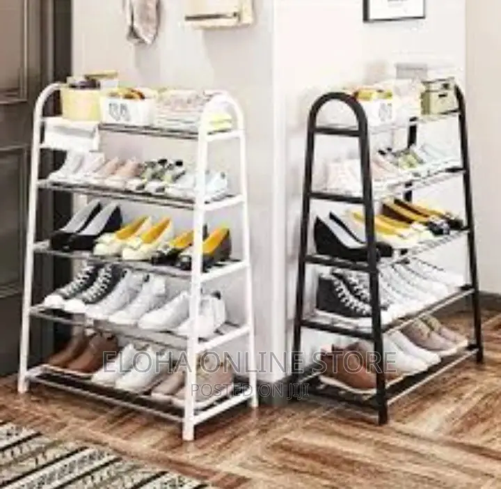 5 Tier U- Shaped Shoe Rack