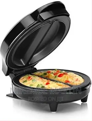 2 Section Stainless Steel Non-Stick Omelet Frittata Maker