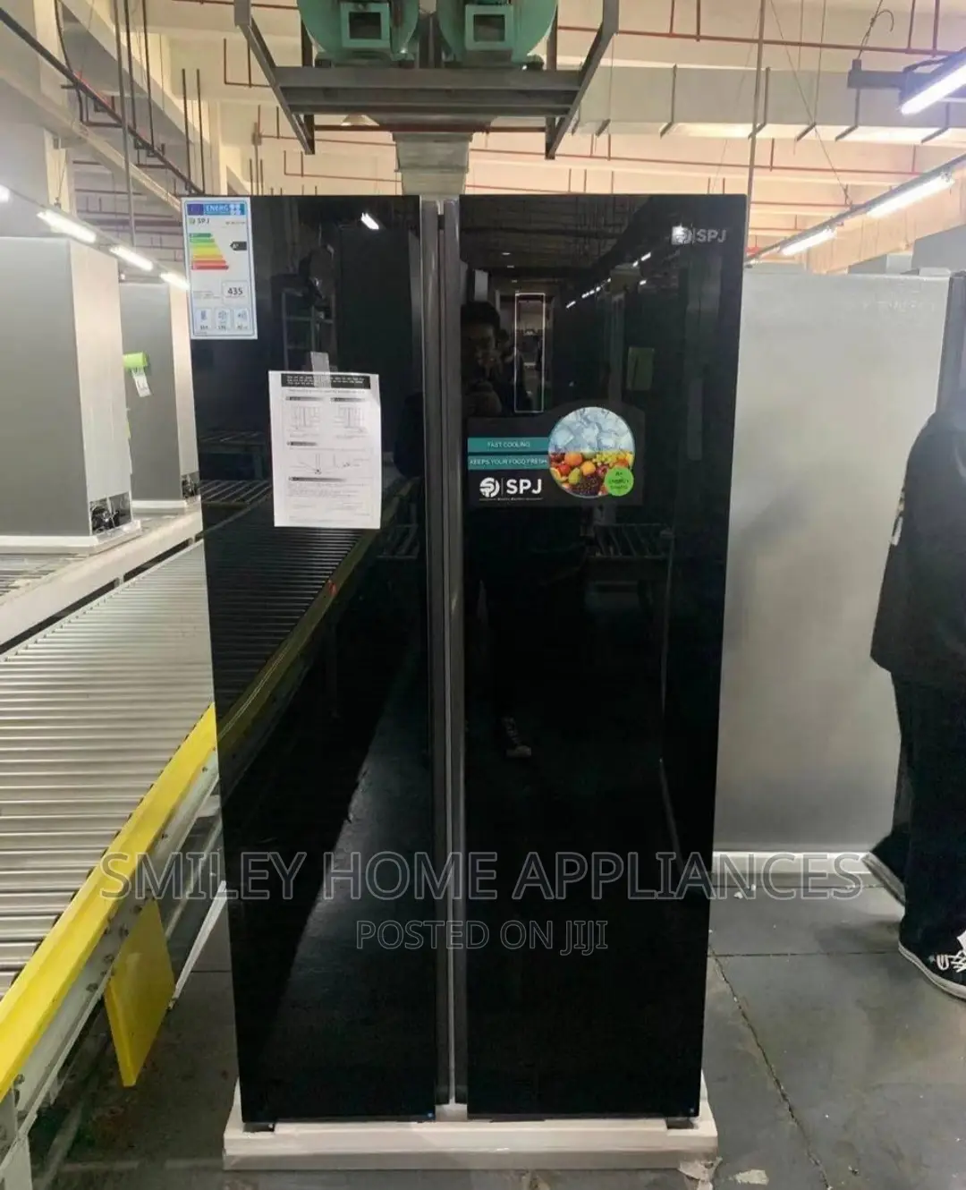 559ltrs SPJ Side by Side Refrigerator
