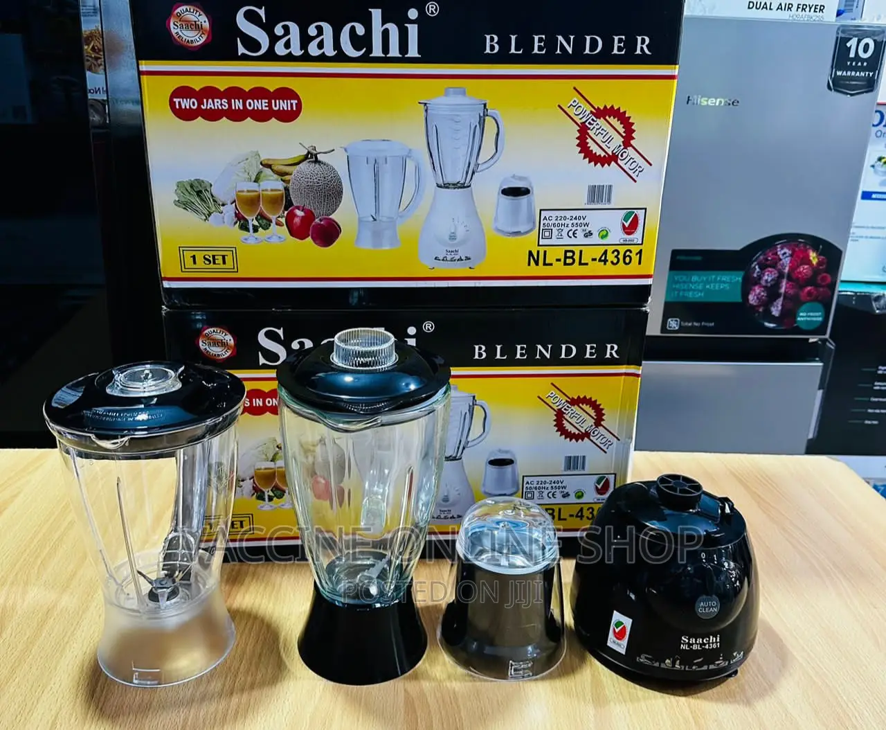 Saachi 3in1 Blender/Saachi 3in1 Electric Blender (08GH)