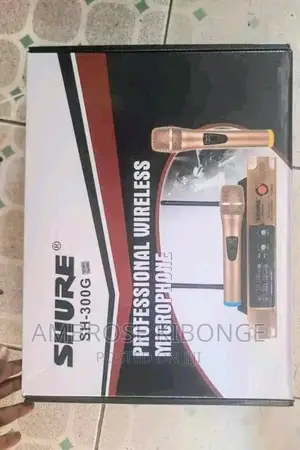 Clear Sound Shure SH-300G Dual UHF Wireless Microphon System