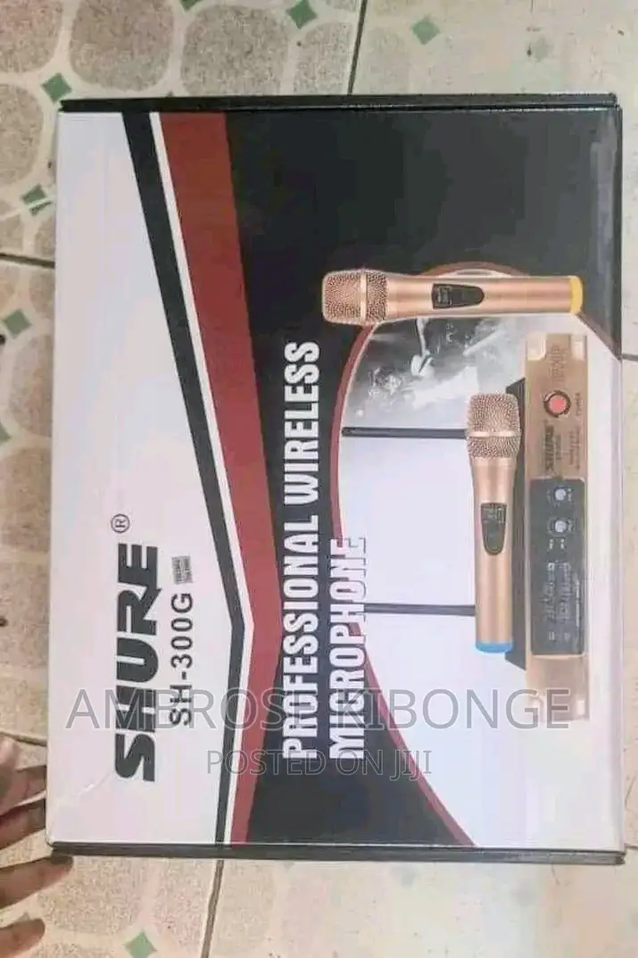 Clear Sound Shure SH-300G Dual UHF Wireless Microphon System