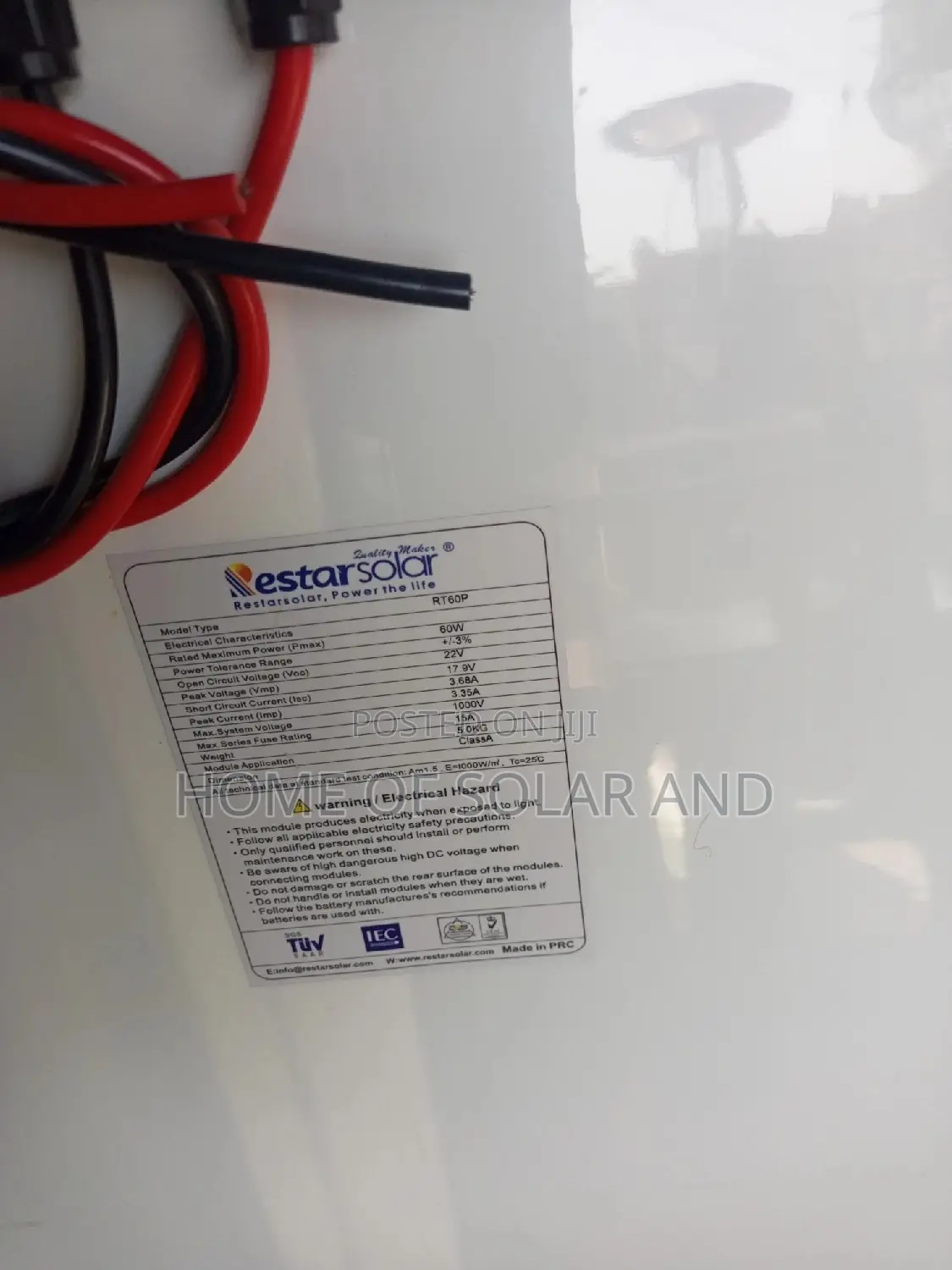 Solar Panel 60w