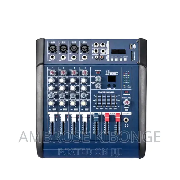 Durable Quality SI Audio USB/SD Bluetooth 4chanel Amp-Mixer.