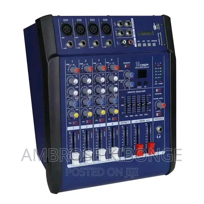 Durable Quality SI Audio USB/SD Bluetooth 4chanel Amp-Mixer.