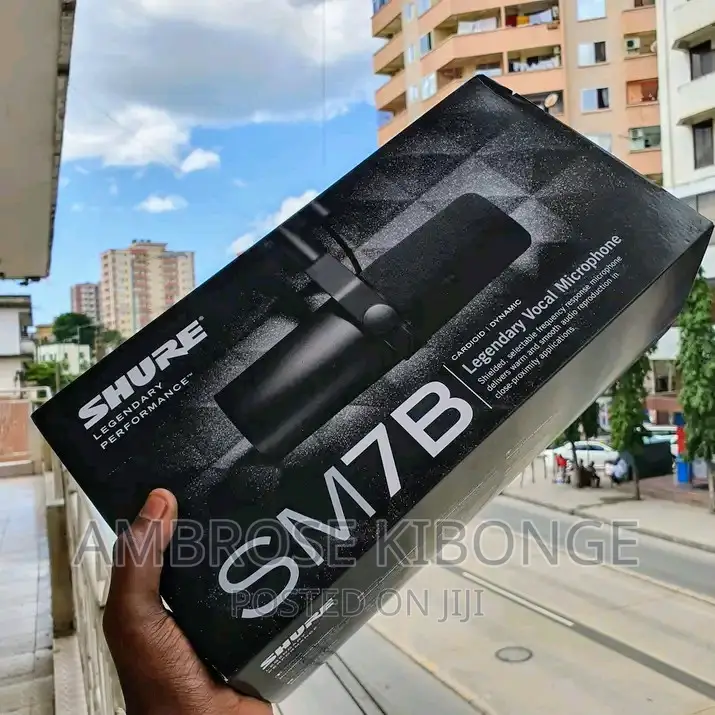 Clear Sound Full Pack SHURE SM7B Condenser Studio Microphone