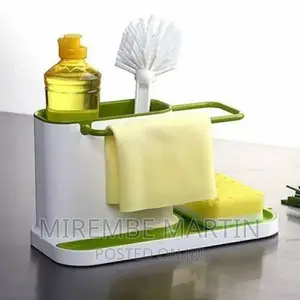 Kitchen Sink Organizer Stand Draining Holder Towel