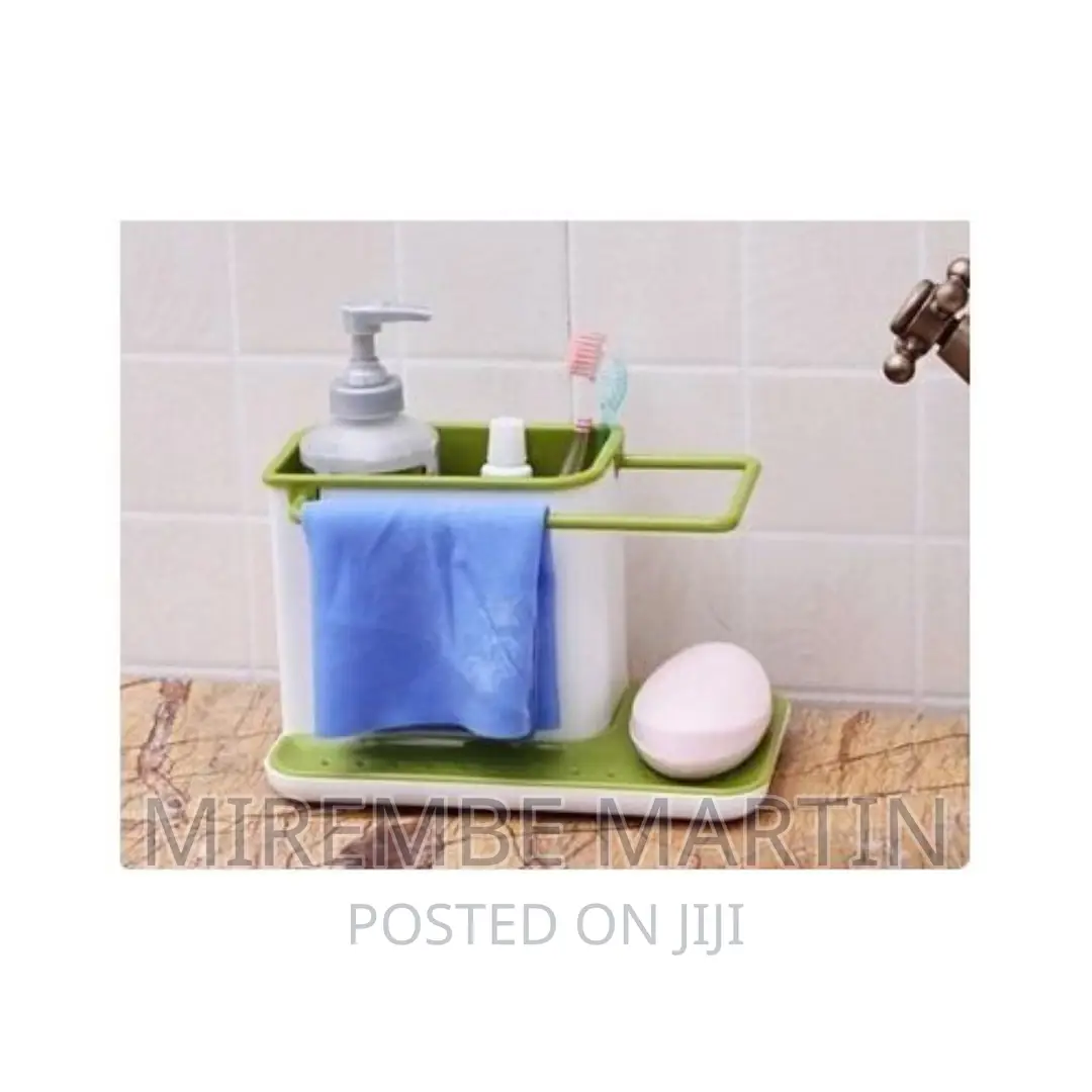 Kitchen Sink Organizer Stand Draining Holder Towel
