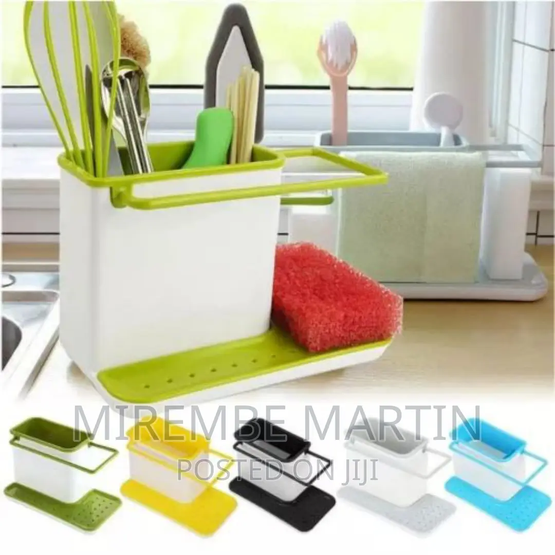 Kitchen Sink Organizer Stand Draining Holder Towel