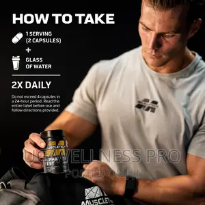 Alpha Test Testosterone Booster for Men and Women 60 Serving