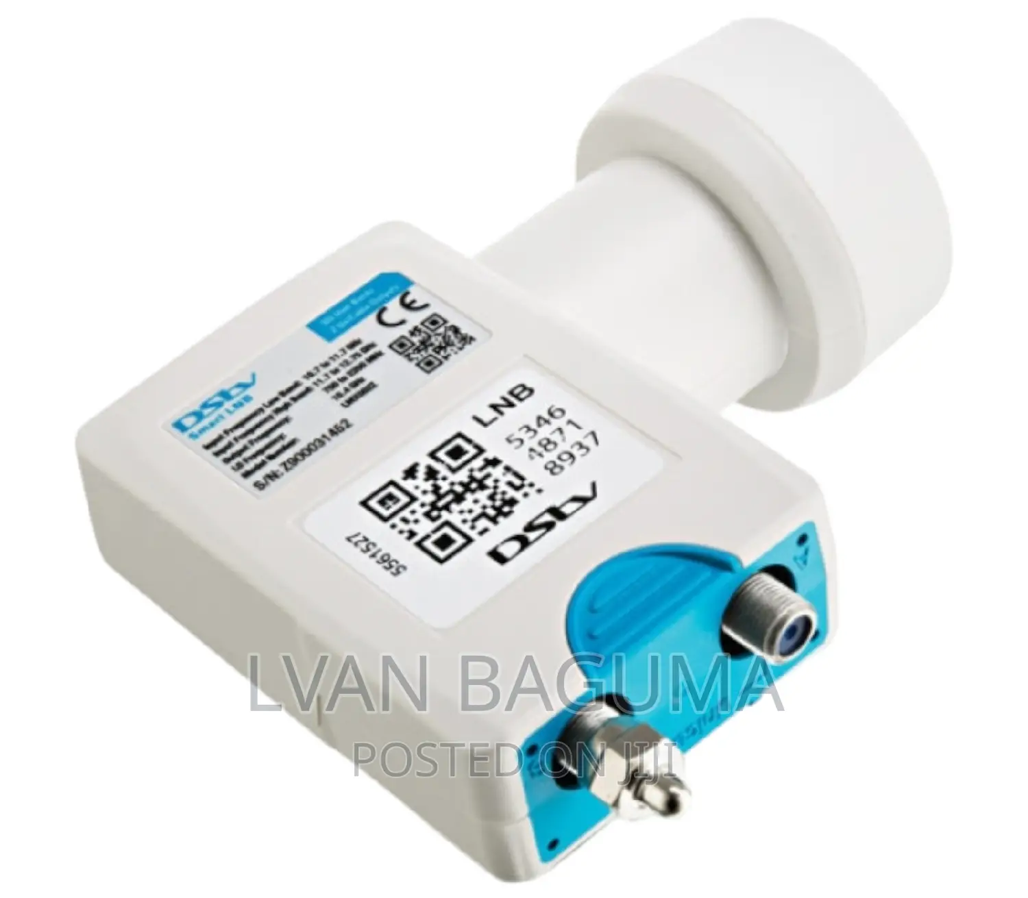 DSTV Smart LNB - 2 Unicable Outputs, 24 User Bands