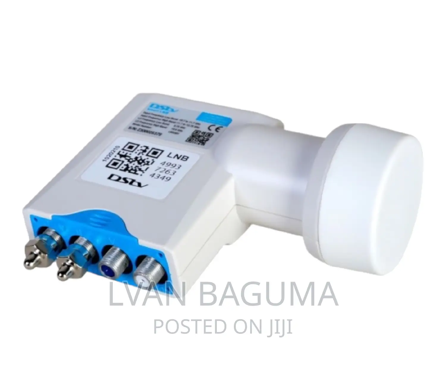 DSTV Smart LNB (4-Way) - 3 Unicable Outputs, 1 Universal Put