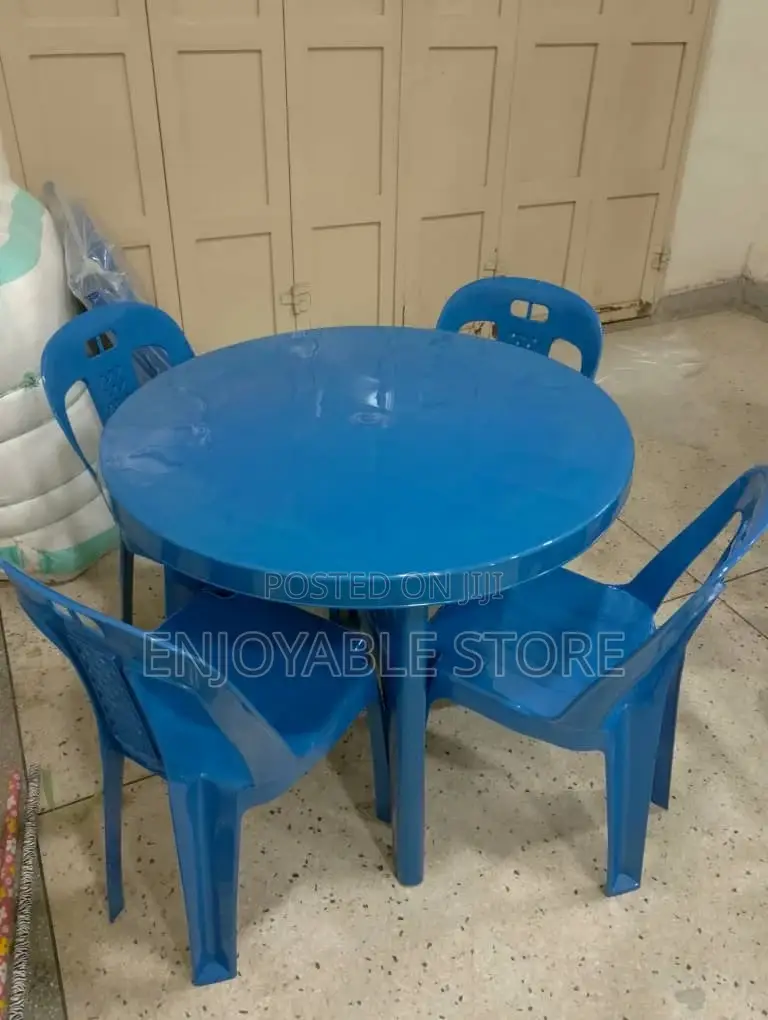 Bar and Restaurant Plastic Chairs and Table