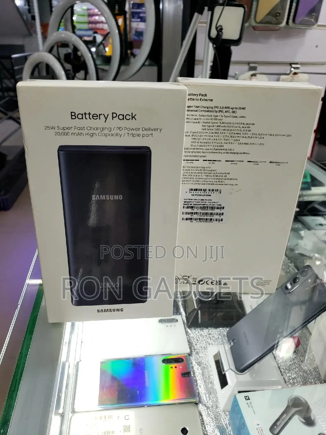 Original Samsung Battery Pack 25w Pd Charging
