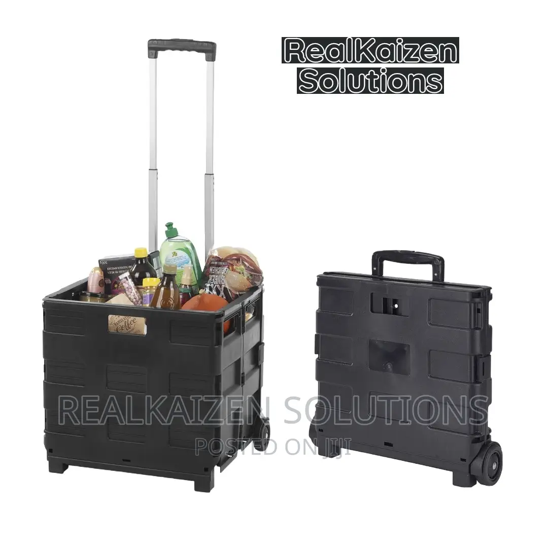 MYCHOICE Foldable Shopping Utility Cart Trolley