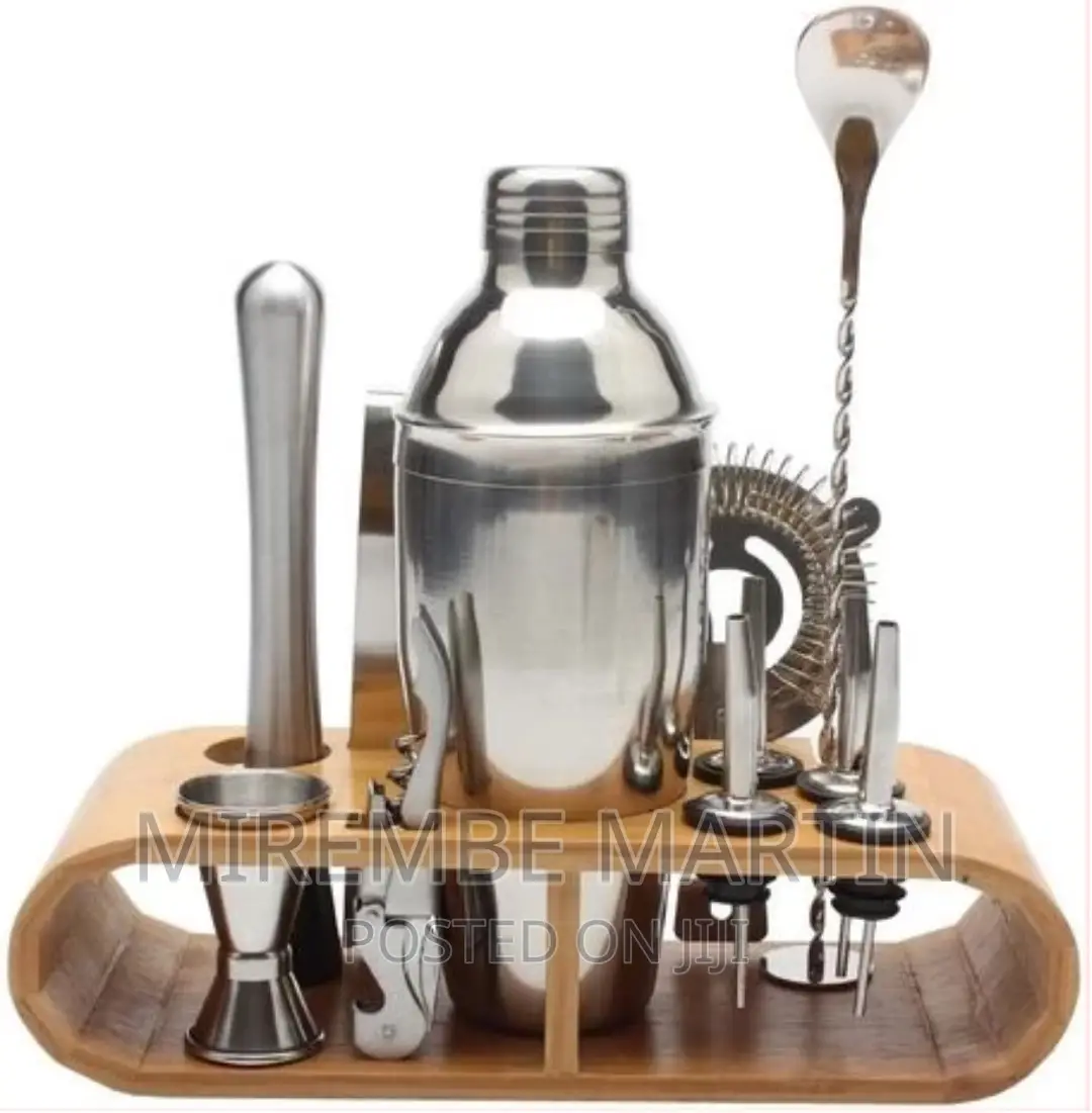 12-Piece Martini Cocktail Shaker 750ML in Stainless Steel