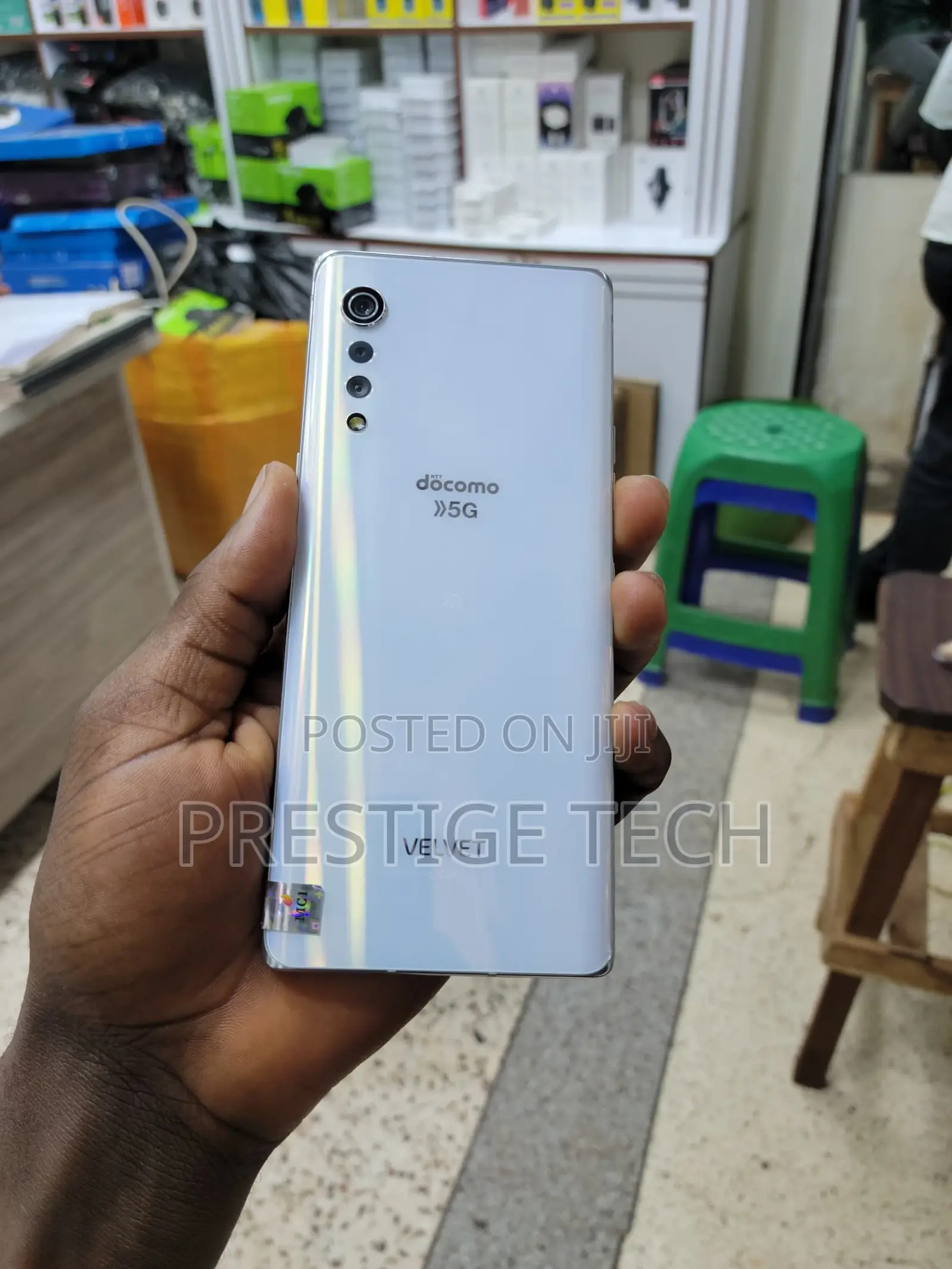 LG Velvet 5G 128 GB White