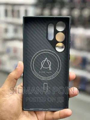 Asker Case Savar for GALAXY S24 Ultra Black