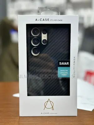 Asker Case Savar for GALAXY S24 Ultra Black