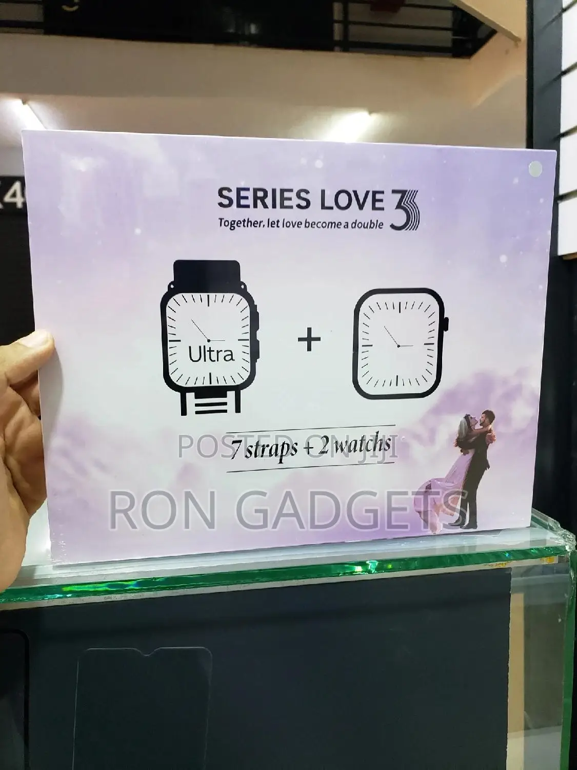 (Series Love) 2 Smartwatches in 1 Pack