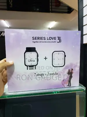 (Series Love) 2 Smartwatches in 1 Pack