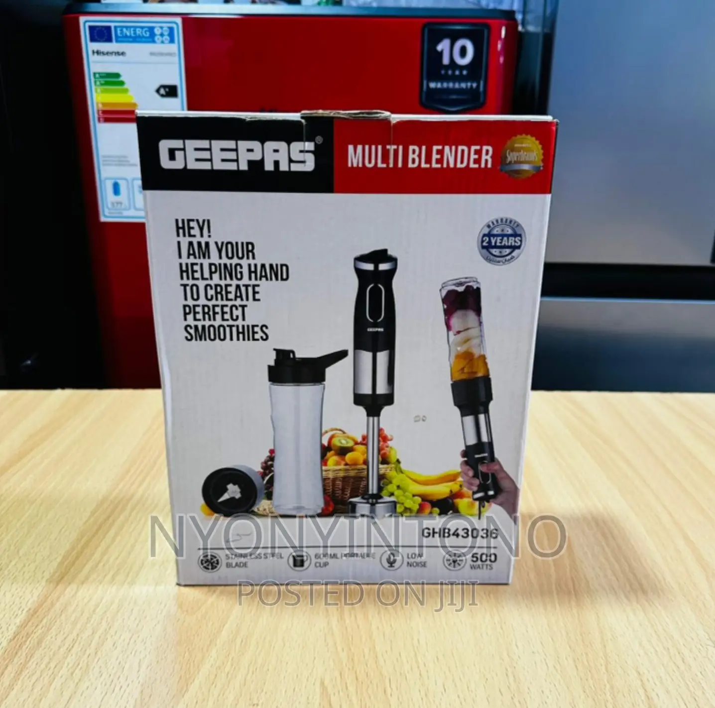 Geepas Highquality Multipurpose Handblender 2yrs Waranty