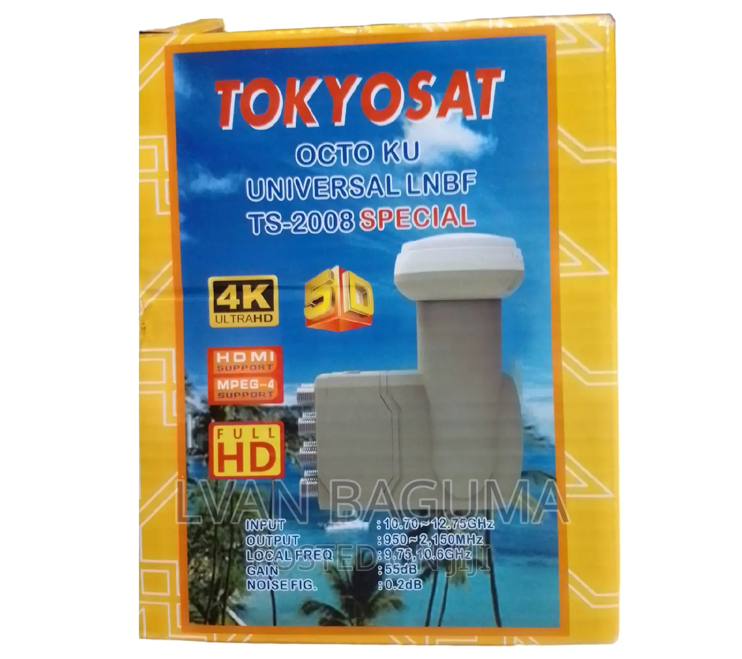 TOKYOSAT Octo Ku Universal LNBF