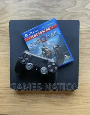 Ps4 Slim With 500gb Hard Drive and 8 Games