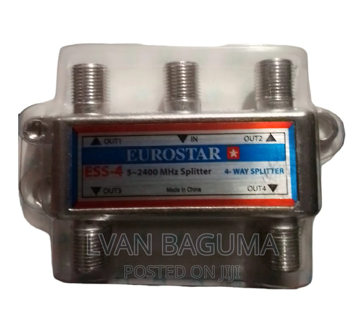 4-Way Coax Splitter - Different Brands