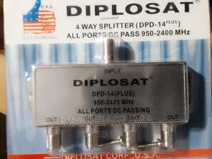 4-Way Coax Splitter - Different Brands