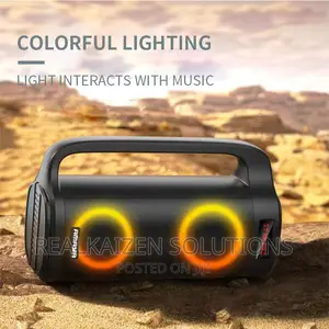 AMAYA Wireless Bluetooth FM | AUX Speaker Colorful Lights