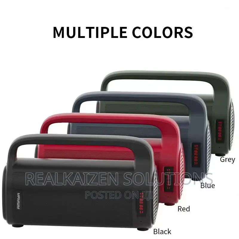 AMAYA Wireless Bluetooth FM | AUX Speaker Colorful Lights