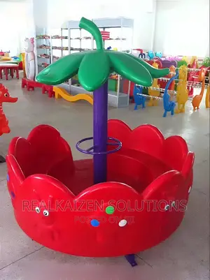 Colourful Steady Merry-Go-Round Children Kid Play Equipment