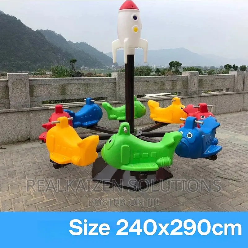 Colourful Steady Merry-Go-Round Children Kid Play Equipment