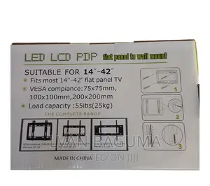 LED, LCD, PDP Flat Panel TV Wall Mount - "14 - 42" Inches