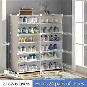 Portable Shoe Rack Organizer Tower