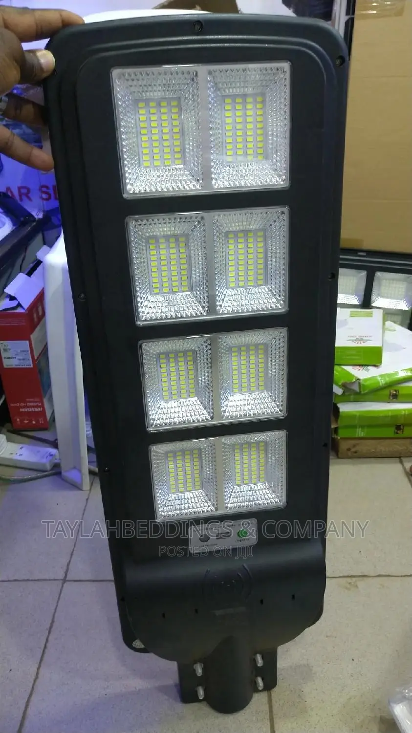 Flames 120W All in One Solar Street Light