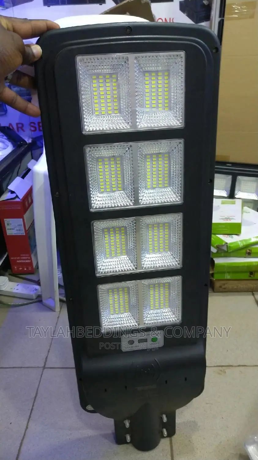 Flames 120W All in One Solar Street Light