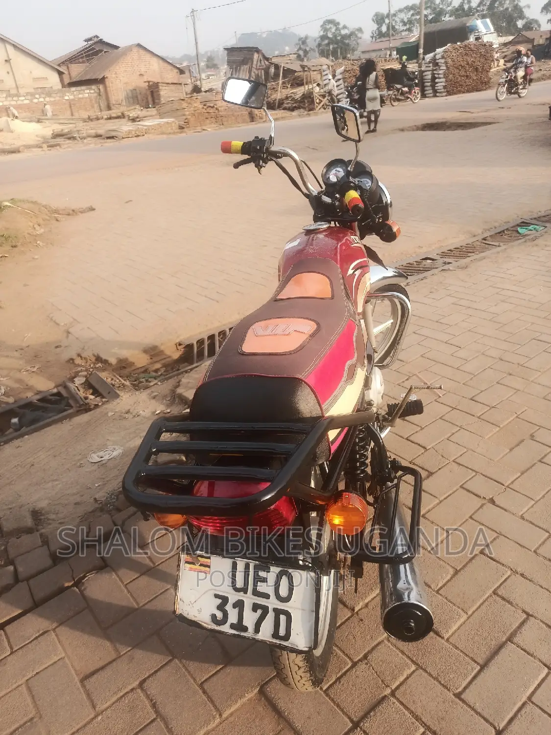 TVS XL 100 2020 Red