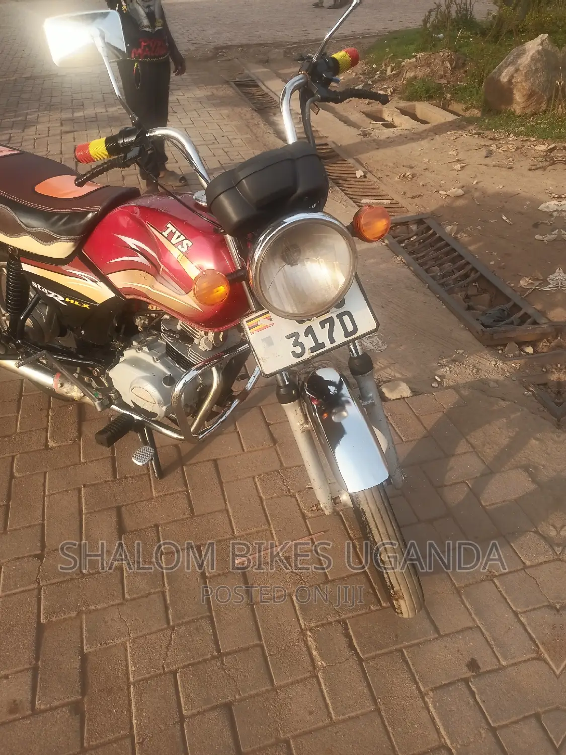 TVS XL 100 2020 Red