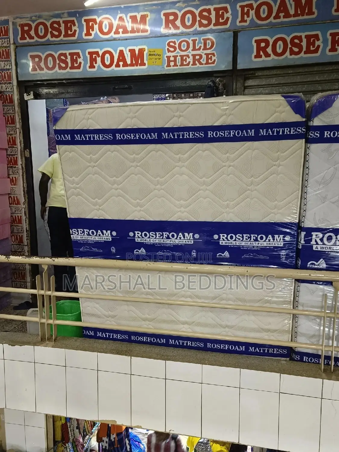 6*6 Cream Roseform Mattress